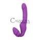 Дополнительное фото Страпон безремневой Vibes of Love Bouble Dipper фиолетовый 17 см