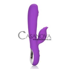 Основное фото Rabbit-вибратор Embrace Swirl Massager фиолетовый 11 см