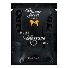 Основное фото Пробник массажного масла Plaisirs Secrets Huile Massage Oil Caramel карамель 3 мл