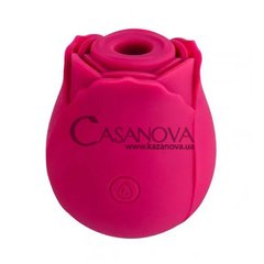 Основное фото Вакуумно-волновой стимулятор клитора Rose Massager Boss Series розовый 6,6 см