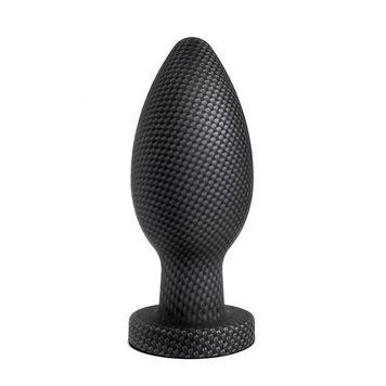 Основне фото Анальна пробка Spark Silicone Plug Small Carbon Fiber чорна 10,2 см