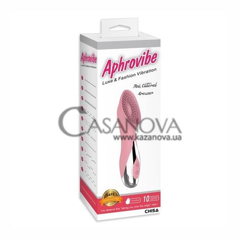 Основное фото Клиторальний стимулятор Aphrovibe Luxe & Fashion Vibration розовый 17 см