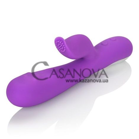 Основное фото Rabbit-вибратор Embrace Swirl Massager фиолетовый 11 см