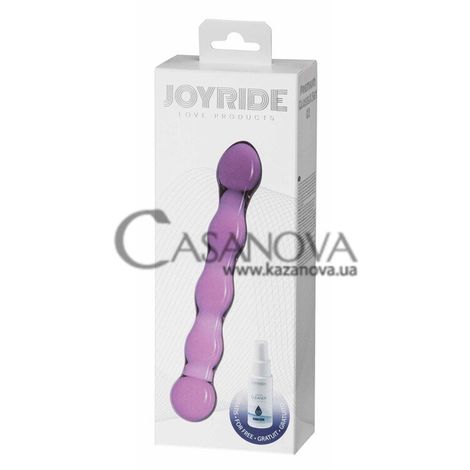 Основне фото Двосторонній фалоімітатор Joyride Love Products Premium GlassiX Set 02 фіолетовий 20,8 см