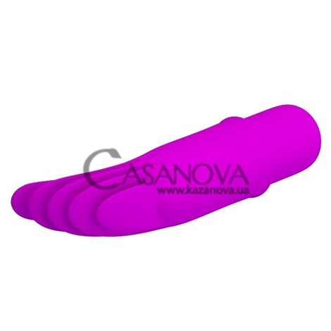 Основне фото Кліторальний вібратор Pretty Love Tongue Gemma фіолетовий 8,8 см