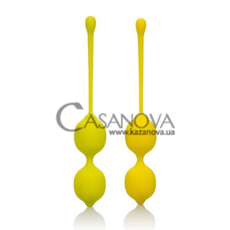 Основне фото Вагінальні кульки Kegel Training Set Lemon жовті