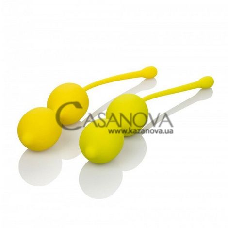 Основное фото Вагинальные шарики Kegel Training Set Lemon жёлтые