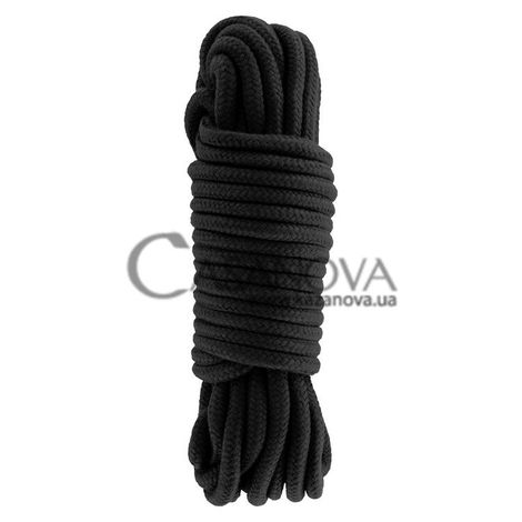 Основне фото Мотузка для бондажу Hidden Desire Bondage Rope чорна 10 м