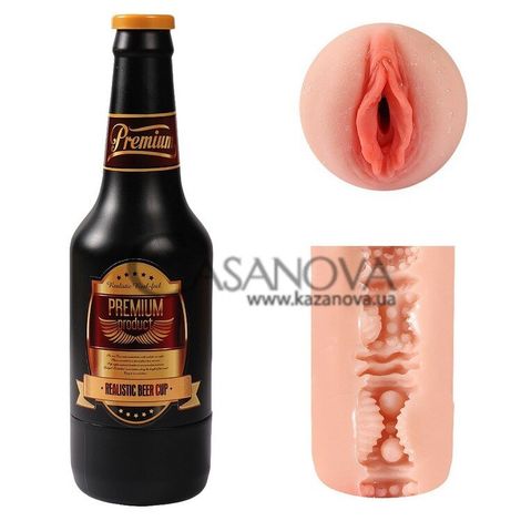 Основне фото Мастурбатор-вагіна Beer Bottle Masturbation Cup тілесний
