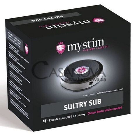 Основное фото Таблетка-ресивер для электростимулятора Mystim Cluster Buster Sultry Sub Channel 7 чёрная