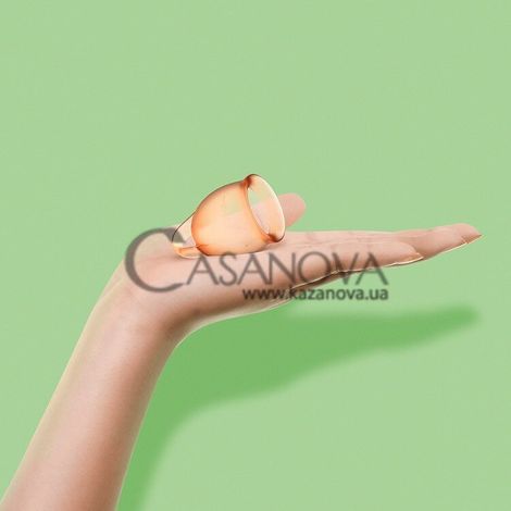 Основное фото Набор из 2 менструальных чаш Satisfyer Feel Confident оранжевый