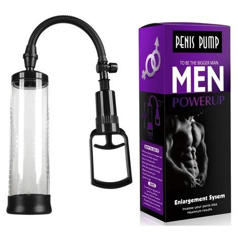 Основное фото Вакуумная помпа CANWIN Penis Pump Men Powerup P128 чёрная