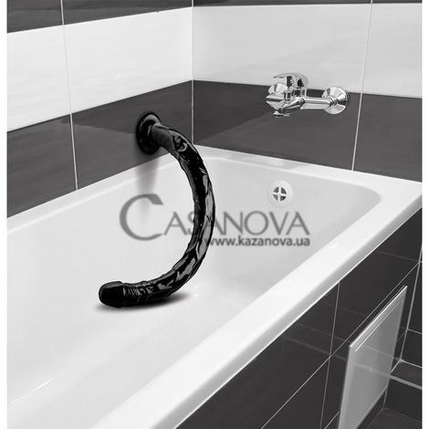 Основне фото Анальний стимулятор Xr Brands Hosed Realistic Anal Snake чорний 50 см