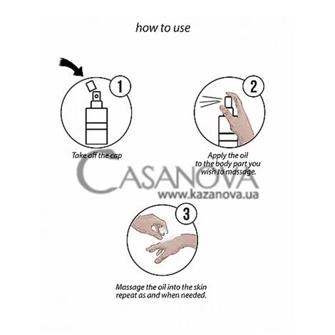 Основне фото Масажна олія з насінням коноплі Shots Cannabis Massage Oil 100 мл