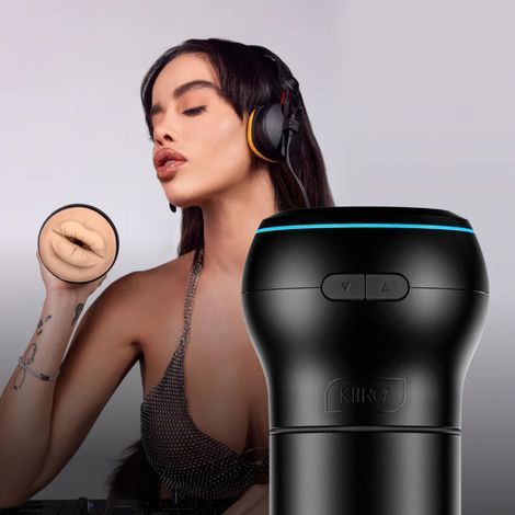 Основне фото Мастурбатор-ротик Kiiroo Feel Stroker Mouth + PowerBlow тілесний