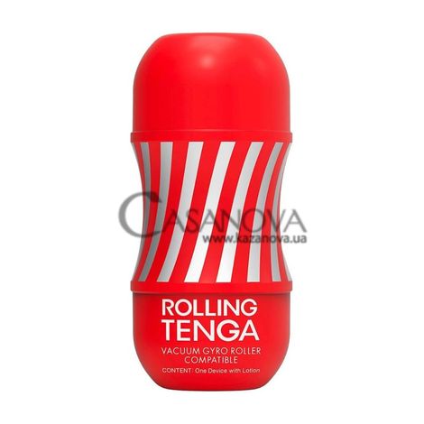 Основное фото Мастурбатор Tenga Rolling Gyro Roller Cup Gentle красный