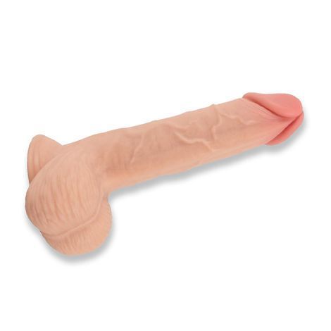 Основне фото Реалістичний фалоімітатор з рухомою крайньою плоттю You2Toys Nature Skin Dildo With Movable Skin тілесний 18,7 см