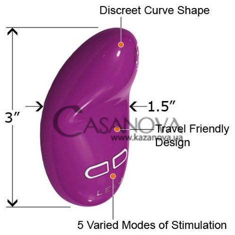 Основне фото Стимулятор для клітора Lelo Nea пурпурний