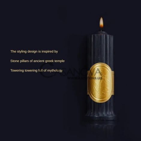 Основное фото Свеча низкотемпературная UPKO Low Temperature Wax Candle чёрная 150 г