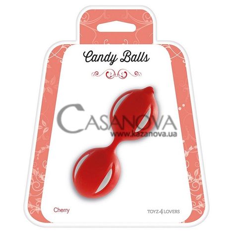 Основне фото Вагінальні кульки Candy Balls Cherry червоні
