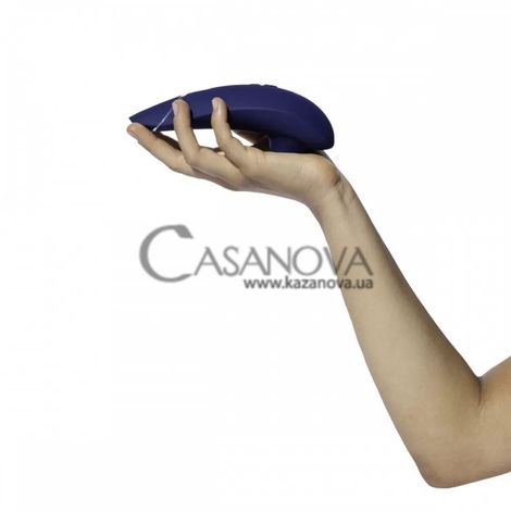Основное фото Вакуумный клиторальный стимулятор Womanizer Premium 2 тёмно-синий 15,5 см