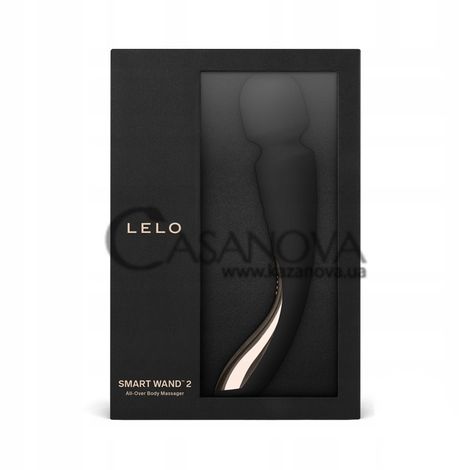 Основное фото Вибромассажёр Lelo Smart Wand 2 Large чёрный 30,4 см