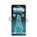 Додаткове фото Віброкільце Firefly Vibrating Couples Ring блакитне 3 см