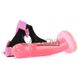 Додаткове фото Страпон Climax Strap-on Pink Ice Dong & Harness Set рожевий 19 см