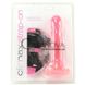 Дополнительное фото Страпон Climax Strap-on Pink Ice Dong & Harness Set розовый 19 см