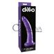 Дополнительное фото Фаллоимитатор Slim Dillio 7 фиолетовый 19,7 см
