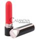 Дополнительное фото Мини-вибратор Lipstick Vibrator 595861 чёрно-красный 10,3 см