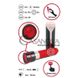 Додаткове фото Міні-вібратор Lipstick Vibrator 595861 чорно-червоний 10,3 см