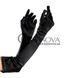 Дополнительное фото Перчатки Baci Satin Opera Glove чёрные