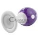 Додаткове фото Порожниста керамічна пробка Ceramix No. 1 біло-фіолетова 9 см