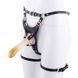 Дополнительное фото Страпон Lockink Sevanda Queen Sheba Strapon жёлтый 15,5 см