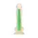 Дополнительное фото Светящийся фаллоимитатор на присоске Dream Toys Dildo Radiant Glow in The Dark Small зелёный