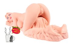 Основное фото Мастурбатор-кукла с вибрацией и ротацией Kokos Valentina Deluxe телесный