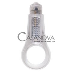 Основное фото Виброкольцо Firefly Vibrating Couples Ring прозрачное 3 см