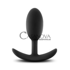 Основное фото Анальная пробка Vibra Slim Plug Medium черная 10,1 см