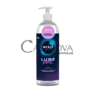 Основное фото Лубрикант и массажный гель My.Size Lube Me 2in1 1000 мл