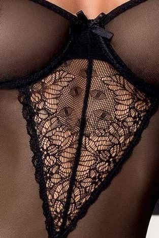 Основное фото Корсет с подвязками Passion Velia чёрный