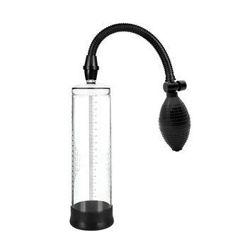 Основное фото Вакуумная помпа с насосом-грушей CANWIN Passion Pump Men P428 чёрная