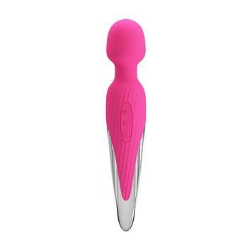 Основне фото Вібратор-мікрофон з функцією нагріву Lybaile Hot Wand рожевий 26 см