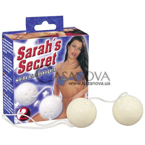 Основное фото Вагинальные шарики Sarah's Secret белые
