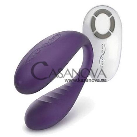 Основное фото Вибратор для двоих We-Vibe Classic фиолетовый 10,8 см