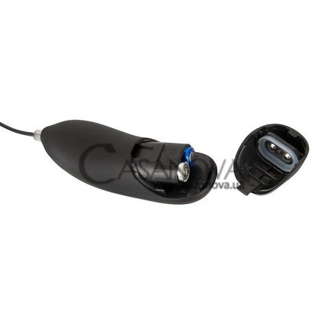 Основне фото Анальна пробка-розширювач Inflatable + Vibrating Butt Plug чорна 12,2 см