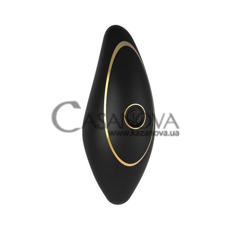 Основне фото Кліторальний вібратор у трусики Elite Vivienne чорно-золотистий 9,5 см