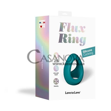 Основное фото Двойное эрекционное кольцо Love To Love Flux Ring зелёное