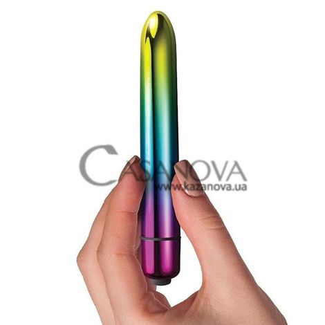Основное фото Вибратор Rocks-Off RO-140mm Prism Rainbow разноцветный 14 см