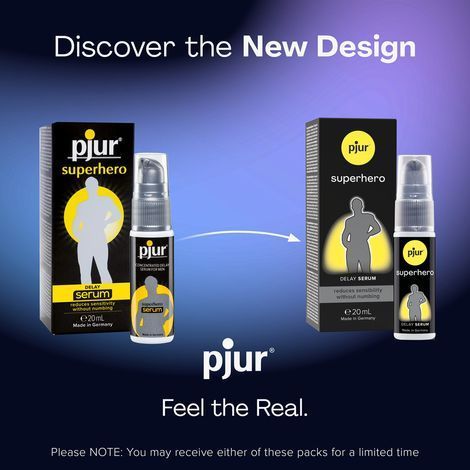 Основное фото Пролонгирующая сыворотка для мужчин Pjur Superhero Serum 20 мл